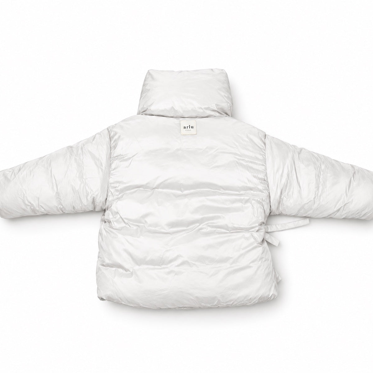 Piumino ARLU bianco – piumino per bambino Made in Italy, Arlu Studio