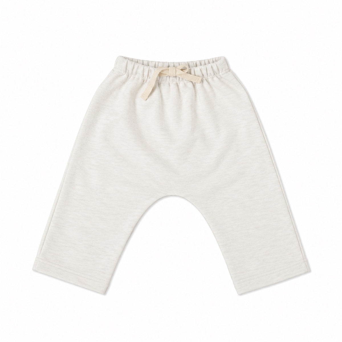 Pantalone LONE in felpa bianca – pantalone in felpa per bambino Made in Italy, Arlu Studio