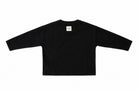 Maglia manica lunga GOGO nera – maglia a manica lunga per bambino Made in Italy, Arlu Studio