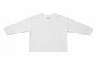Maglia manica lunga GOGO bianca – maglia a manica lunga per bambino Made in Italy, Arlu Studio