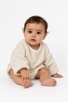 BRUNO Orsetto latte – capo in tessuto orsetto per bambino Made in Italy, Arlu Studio